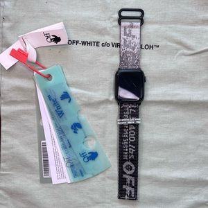 Off-White Mini Industrial Belt RARE Gradient Apple Watch Strap/Band NO HOLES